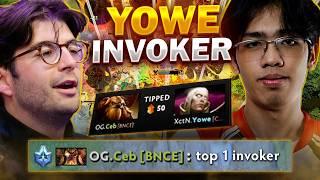 YOWE TOP 1 INVOKER IN DOTA 2 ?!