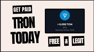 GET PAID FREE TON TODAY - Ends Soon!! (Tabizoo Ton Coin Payment Proof)