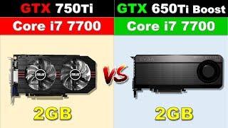 GTX 750Ti VS GTX 650Ti Boost New Games Benchmarks