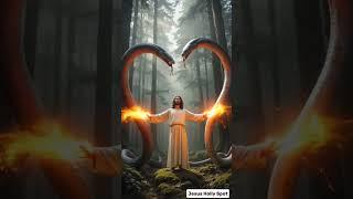 Jesus surrounded by Serpents… But He Stood Still. #jesus #jesuschrist #jesuspower #christianity