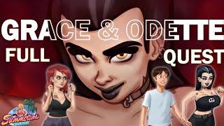 #9 Grace And Odette Complete Storyline Full Walkthrough - Summertime Saga 0.20.16 Latest Version