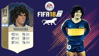 FIFA 18 | Maradona 1982 ICON | VIRTUAL PRO LOOK A LIKE TUTORIAL