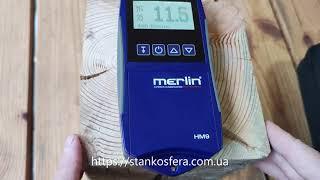 Бесконтактный влагомер для дерева Merlin HM9 WS25