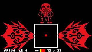 [unitale,CYF] underfell Sans Genocide battle?[undertale fangame]