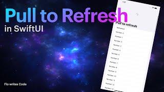 Pull to Refresh in SwiftUI 3 | Refreshable for iOS 15 in Swift