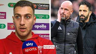 Diogo Dalot on Ten Hag's "SAD" departure & Amorim's IMMINENT arrival! 