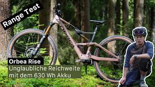 Orbea Rise: Der Akku bringt mich an meine Grenzen - so weit kommst du mit dem 630 Wh Akku