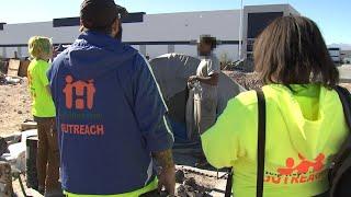 Las Vegas police show efforts for homeless outreach