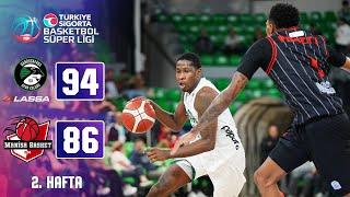 Darüşşafaka Lassa (94-86) Manisa Basket - Türkiye Sigorta Basketbol Süper Ligi - 2024/25