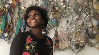 Behind the scenes of my visit to Nubuke foundation. Watch full video on my channel  #accraghana