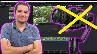 ¡¡¡ADIOS AL GIMBAL!!!  Estabiliza tu video nivel PRO con DAVINCI RESOLVE