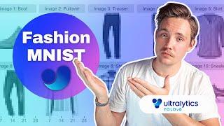 How to do Image Classification on Fashion MNIST Dataset using Ultralytics YOLOv8 | Episode 62