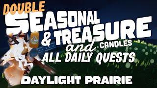 Double Season & Treasure Candles and Daily Quests | Daylight Prairie | SkyCotl | NoobMode