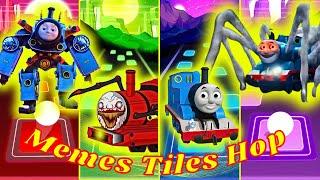 Skibidi Thomas Tank Engine vs Choo Choo Charles vs Thomas the Train vs Spider Train Thomas