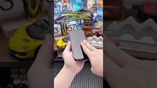Master the art of applying screen protectors with this handy tip