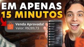 AFILIADO SHOPEE: COMO FAZER A PRIMEIRA VENDA EM 15 MINUTOS PELO CELULAR (Dinheiro online)