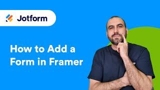 How to Add a Form in Framer