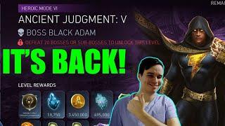 Ancient Judgement Solo Raid Is Back! Injustice 2 Mobile