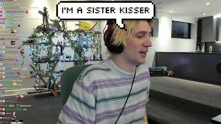 xQc Admits to Kissing his Sister on Stream