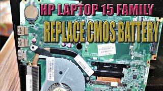 HP 15 Laptop CMOS Battery Replacement, Full Diassembling Guide