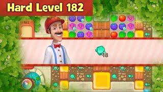 Gardenscapes Hard Level 182 | No Boosters | Playrix