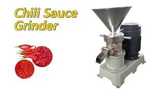 Colloid Mill Tomato Paste Making | Pepper Grinding Machine | Chili Sauce Grinder