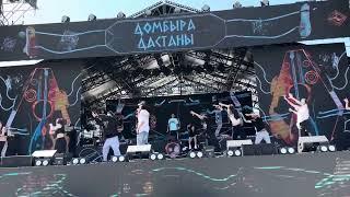 Miras Zhugunussov. Exclusive Trial run on the stage in Astana with his crew. July 1st, 2023