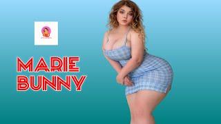 Marie Bunny ...| Beautiful Russian-American Curvy Plus Size Model | Fashion Model Outfits |  Bio