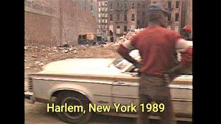 HARLEM NEW YORK 1989 CRACK EPIDEMIC VS HARLEM HOODS 2020