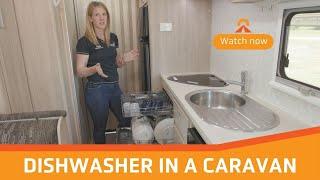 We put a Dishwasher in our Caravan. It's a Jayco Basestation, now washing dishes OffGrid with ease.