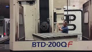 Toshiba BTD200QF 4 Axis CNC Table Type Horizontal Boring Mill