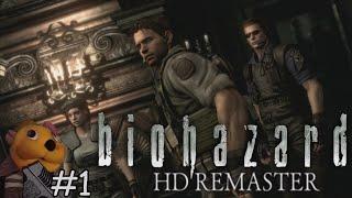 FluffyQuack plays Resident Evil HD Remaster as Chris BSAA - Part 1