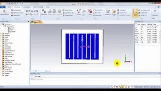 Patch antenna design using cst microwave studio | Basic Antenna design | Patch cutting |8 strip PIFA