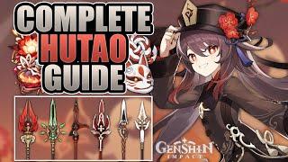 HU TAO - UPDATED COMPLETE GUIDE - 3/4/5 Weapons, Mechanics, Artifacts, Comps | Genshin Impact