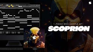 [+25] Best Dark Trap Midi Kit / Piano Sample Pack - SCORPION [DRAKE, TRAVIS SCOTT, CUBASE, OZ] 