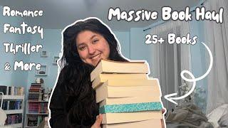 Huge Book Haul 25+ Books| Huge Spring Book Unboxing Haul: Romance, Romantsy, Thriller, Fantasy Books