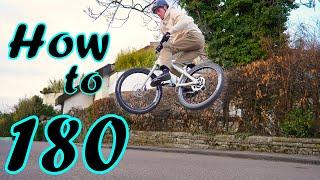 How to 180 a Trial/BMX/MTB in 3 simple steps! - Bunnyhop 180 Tutorial (German)