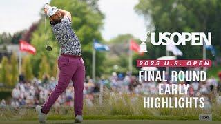 2025 U.S. Open Highlights: Final Round, Early