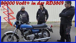 Yamaha RD350 von der Unterbrecherzündung zu einer Digitalen Sachse Zündung