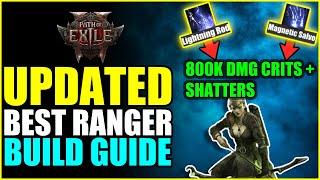 Path of Exile 2 - Updated Lightning Ranger Build SHREDS Everything! PoE 2 Ranger Build Guide!