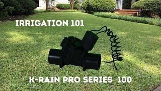 K-Rain Pro Series 100 How To Rebuild (Sprinkler Valve)