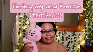 Finding a new online Korean teacher?? Ft. Italki