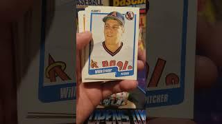 1990 Fleer Wax Pack Opening #sportsmemorabilia #vintagebaseball