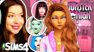 Creating MONSTER HIGH DOLLS in The Sims 4 CAS