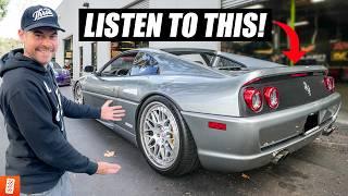 Rebuilding Our Abandoned FERRARI To THIS DREAM SPEC FERRARI F355!