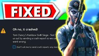 How To Fix Rainbow Six Siege Crashing PC