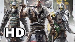 ► FOR HONOR Full Movie Cinematic 4K ULTRA HD Samurai Vs Viking Vs Knight All Cinematics Trailers