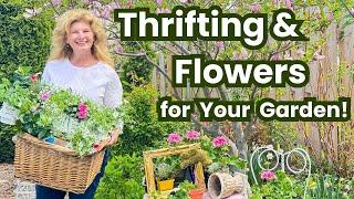 Thrift Store Finds Will Make Your Garden Look Amazing! (Thrift DIY Style)