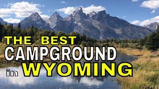 THE BEST CAMPGROUND IN WYOMING || GROS VENTRE CAMPGROUND || GRAND TETON NATIONAL PARK