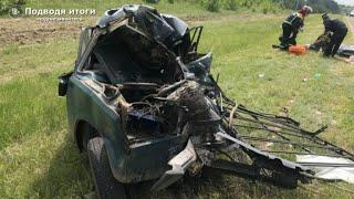 01.06.2021г - ДТП в Саратовском районе. Столкнулись ВАЗ-2104 и фургон ГАЗель...